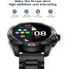 imageLIGE Military Smart Watch for Men132quot HD Smartwatch for AnswerMake Call Fitness Activity Tracker IP68 WaterproofHeart RateBlood PressureSpO2 MonitorMens Smart Watches for Android iOS