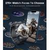 imageLIGE Military Smart Watch for MenAnswerMake Call143quot HD AMOLED Rugged Smartwatch for iPhone Android PhoneFitness WatchBlack Sport Watch with 120 Sport Modes5ATM WaterproofSML6JU
