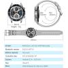 imageLIGE Smart Watch for Men AnswerMake Call 143quot AMOLED Smartwatch Heart Rate Blood Oxygen Sleep Monitor Step Counter IP68 Waterproof 100 Sport Modes Outdoor Fitness Watch for Android iOS 400mAh