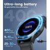imageLIGE Smart Watch for Men AnswerMake Call 143quot AMOLED Smartwatch for Android iOS Heart Rate Blood Oxygen Sleep Monitor Step Counter IP68 Waterproof 100 Sport Modes Outdoor Fitness Watch 400mAh