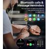 imageLIGE Smart Watch for Men Bluetooth CallDial 143quot AMOLED Screen Fitness Tracker with StepCalorieSpO2Heart RateSleep IP68 Waterproof Military Smartwatch for Android iOS
