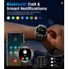 imageLIGE Smart Watch for Men with Flashlight143quot Smartwatch with Always Display100 Sports Modes530mAHHealth TrackerIP68 Waterproof Smart Watch for Android iOS BlackBlackEF5L