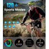 imageLIGE Smart Watch for Men3 Straps 120 Sports Modes Fitness Watch 143quot AMOLED Rugged Smart Watch Tactical Smart Watches for Android iOS Heart RateSleepBlood PressureBuletooth AnswerCalling