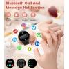 imageLIGE Smart Watch for Women2 Bands 143quot HD AMOLED Slim Smartwatch for Android iOSFitness Tracker with 120 Sport ModesIP68 WaterproofSleep MonitorSilverFV12F