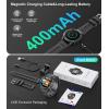 imageLIGE Smart Watches for Men 139quot Military Smartwatch with SpO2 Sleep Monitor Step Counter 247 Heart Rate Tactical Fitness Watch with 100 Sports Modes MakeAnswer Call Metal Band Black