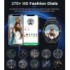 imageLIGE Smart Watches for Men AnswerMake Call 139quot HD Smartwatch for Android iOS IP68 Waterproof 111 Sport Modes Outdoor Fitness Tracker Calorie Step Heart Rate SpO2 Sleep Monitor 300mAh 2 Straps