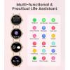 imageSmart Watches for Women132quot HD Fitness Tracker Watch with AnswerMake CallAI Voice ControlHeart RateCaloriesSpO2 Monitor 100 Sport Modes Ladies Silver Smart Watch for Android iOS 2 StrapsPink Silicone StrapBW1845H