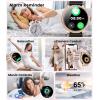 imageSmart Watches for Women132quot HD Fitness Tracker Watch with AnswerMake CallAI Voice ControlHeart RateCaloriesSpO2 Monitor 100 Sport Modes Ladies Silver Smart Watch for Android iOS 2 StrapsPink Silicone StrapBW1845H