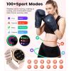imageSmart Watches for Women132quot HD Fitness Tracker Watch with AnswerMake CallAI Voice ControlHeart RateCaloriesSpO2 Monitor 100 Sport Modes Ladies Silver Smart Watch for Android iOS 2 StrapsPink Silicone StrapBW1845H