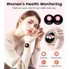 imageSmart Watches for Women132quot HD Fitness Tracker Watch with AnswerMake CallAI Voice ControlHeart RateCaloriesSpO2 Monitor 100 Sport Modes Ladies Silver Smart Watch for Android iOS 2 StrapsPink Silicone StrapBW1845H
