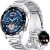 imageLIGE Smart Watch for Men AnswerMake Call 143quot AMOLED Smartwatch Heart Rate Blood Oxygen Sleep Monitor Step Counter IP68 Waterproof 100 Sport Modes Outdoor Fitness Watch for Android iOS 400mAh