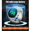 imageLIGE Military Smart Watch for Men 730mAh175quot Large HD AMOLED Touchscreen Smartwatches with LED Flashlight for Android iOS Fitness Tracker with 110 Sport ModesHeart RateSleep MonitorSilverTX2BU