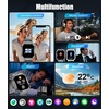 image:imageLIGE Military Smart Watch for Men3 Bands1000mAh2 HD Large Screen Smartwatch Flashlight110 Sports Modes Fitness Tracker Watch for Android iOSBlacklight black