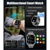 image:imageLIGE Military Smart Watch for Men3 Bands1000mAh2 HD Large Screen Smartwatch Flashlight110 Sports Modes Fitness Tracker Watch for Android iOSBlacklight black