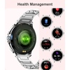 image:imageLIGE Smart Watch for WomenAnswerMake Calls13HD Diamonds Luxury Smartwatch for Android iPhone PhonesFitness Trackers with 20 Sport ModesHeart RateIP68 WaterproofSpO2Sleep MonitorRose goldSilver