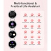 image:imageLIGE Smart Watch for WomenAnswerMake Calls13HD Diamonds Luxury Smartwatch for Android iPhone PhonesFitness Trackers with 20 Sport ModesHeart RateIP68 WaterproofSpO2Sleep MonitorRose goldSilver