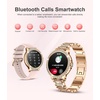 image:imageLIGE Smart Watch for WomenAnswerMake Calls13HD Diamonds Luxury Smartwatch for Android iPhone PhonesFitness Trackers with 20 Sport ModesHeart RateIP68 WaterproofSpO2Sleep MonitorRose goldRose Gold